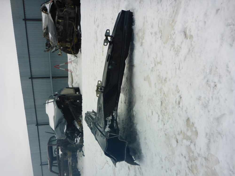 Порог со стойкой левый