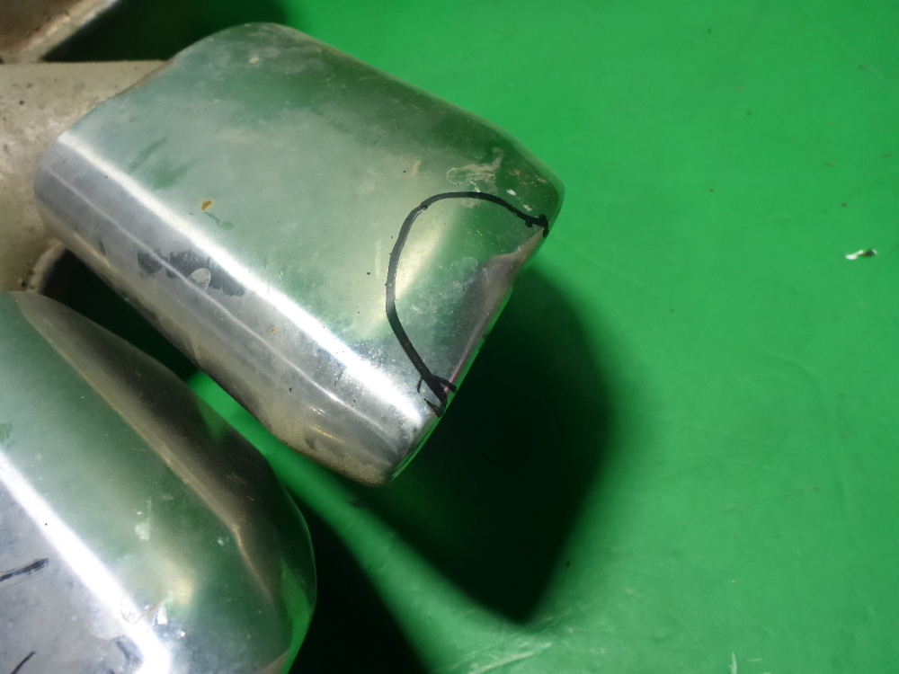 Глушитель задняя часть