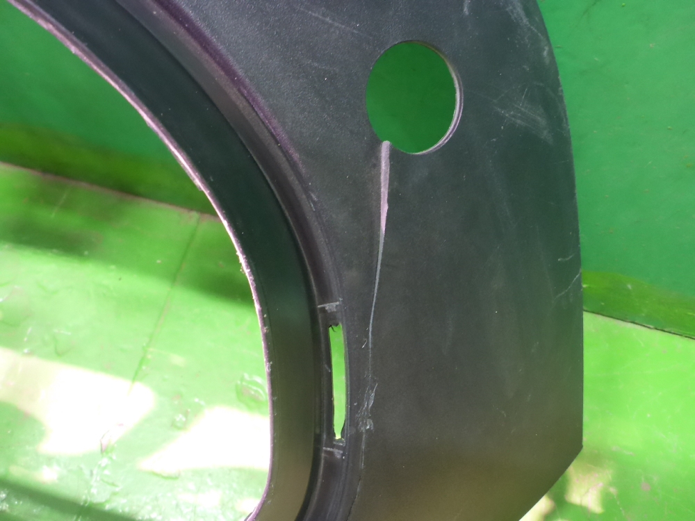 Юбка задняя