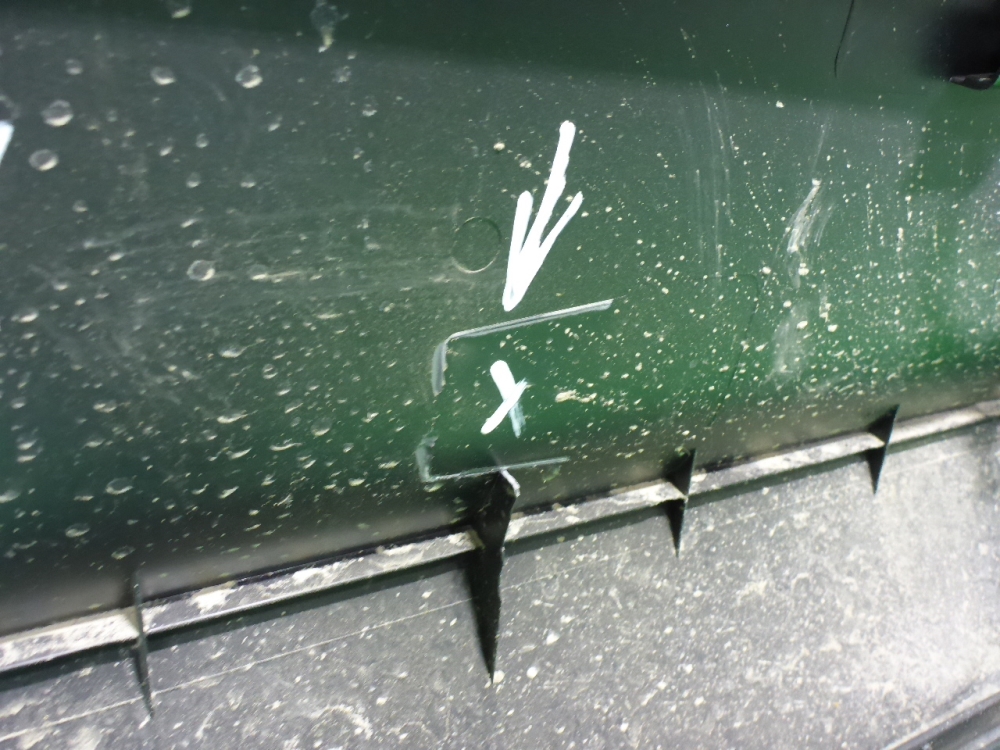 Накладка двери задней левой