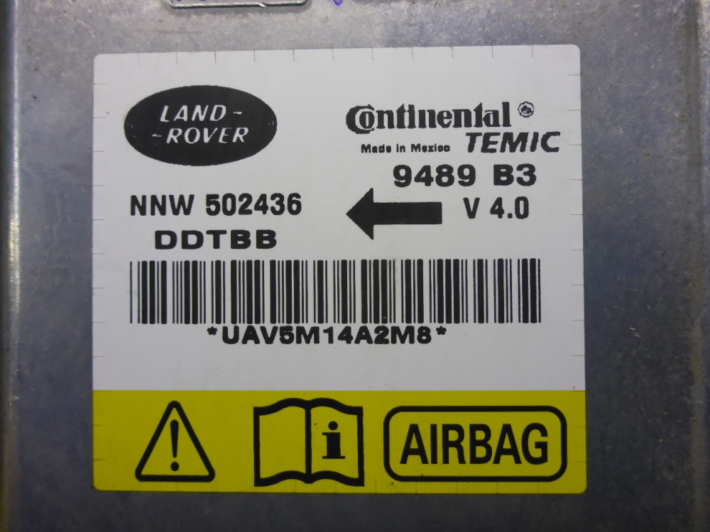 Блок управления подушек безопасности (AIR BAG)