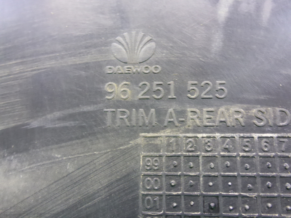 Обшивка багажника