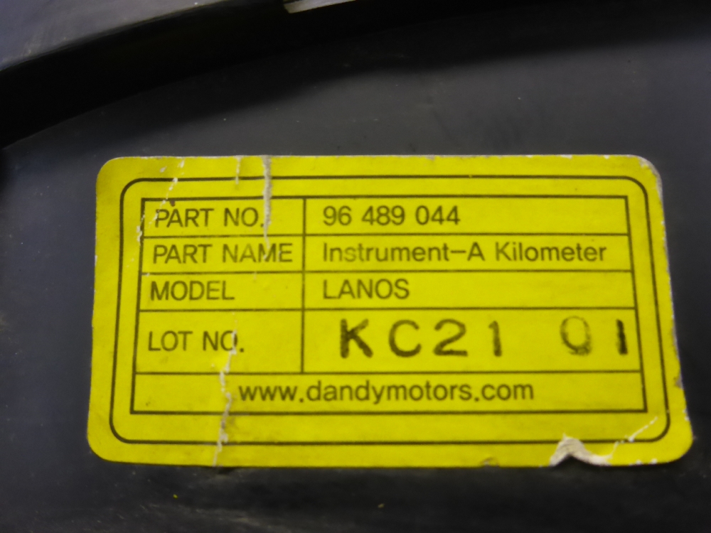 Панель приборов