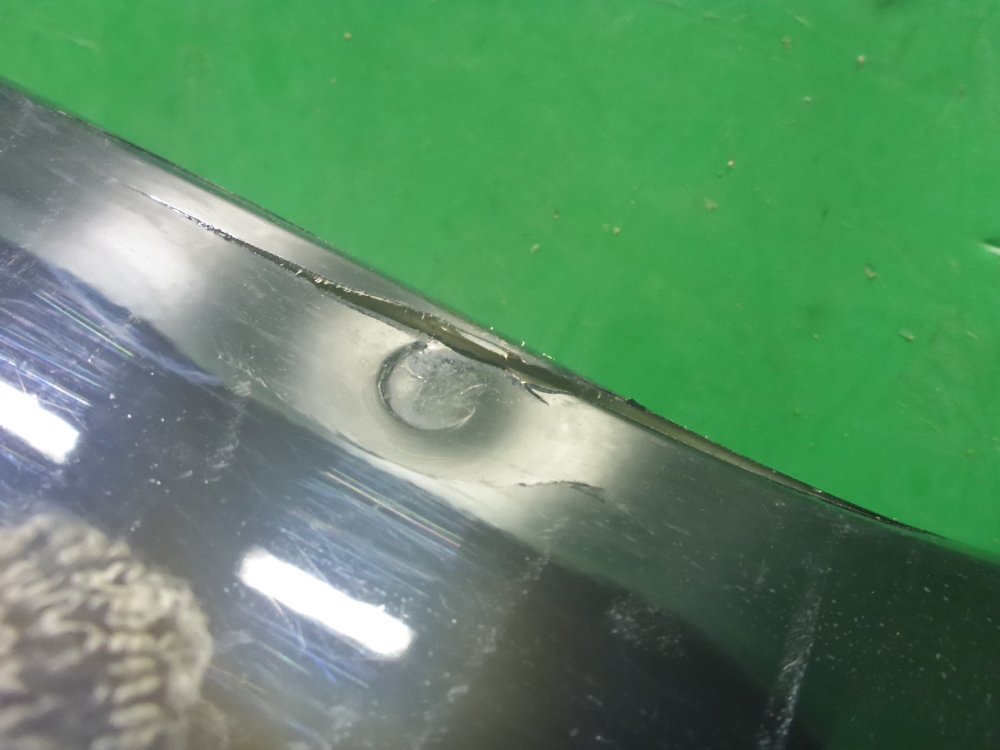 Накладка заднего бампера