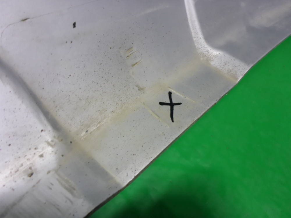 Накладка заднего бампера