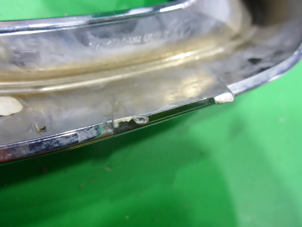 Накладка заднего бампера правая