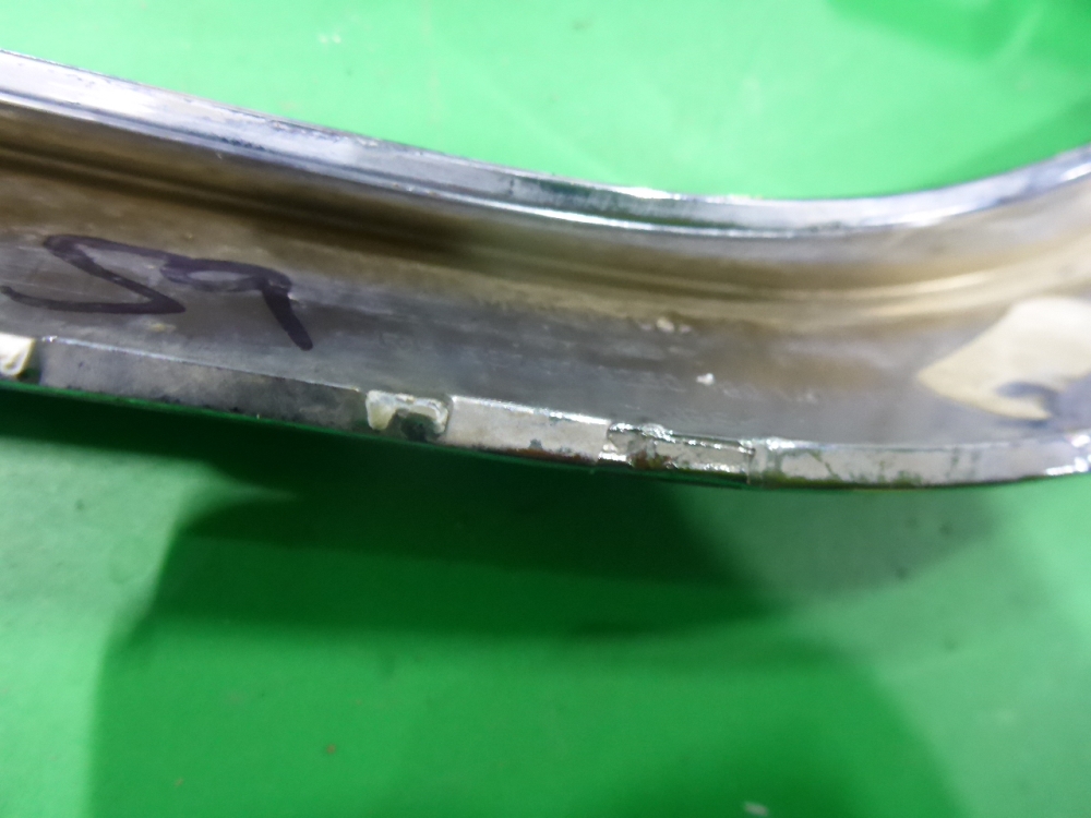 Накладка заднего бампера правая