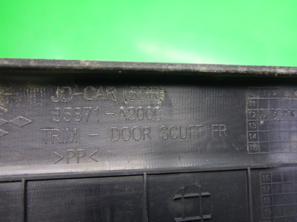 Накладка порога (внутренняя)