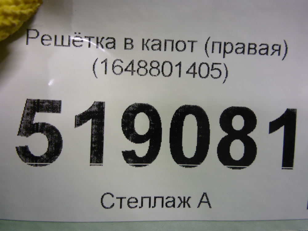Решетка в капот