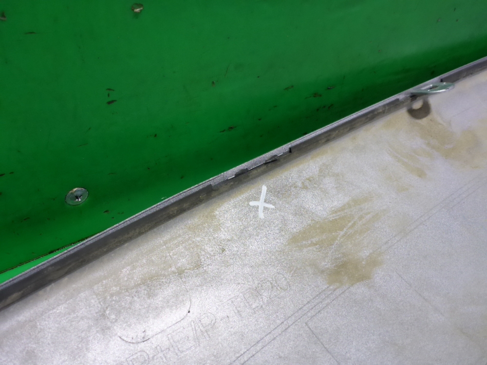 Накладка заднего бампера