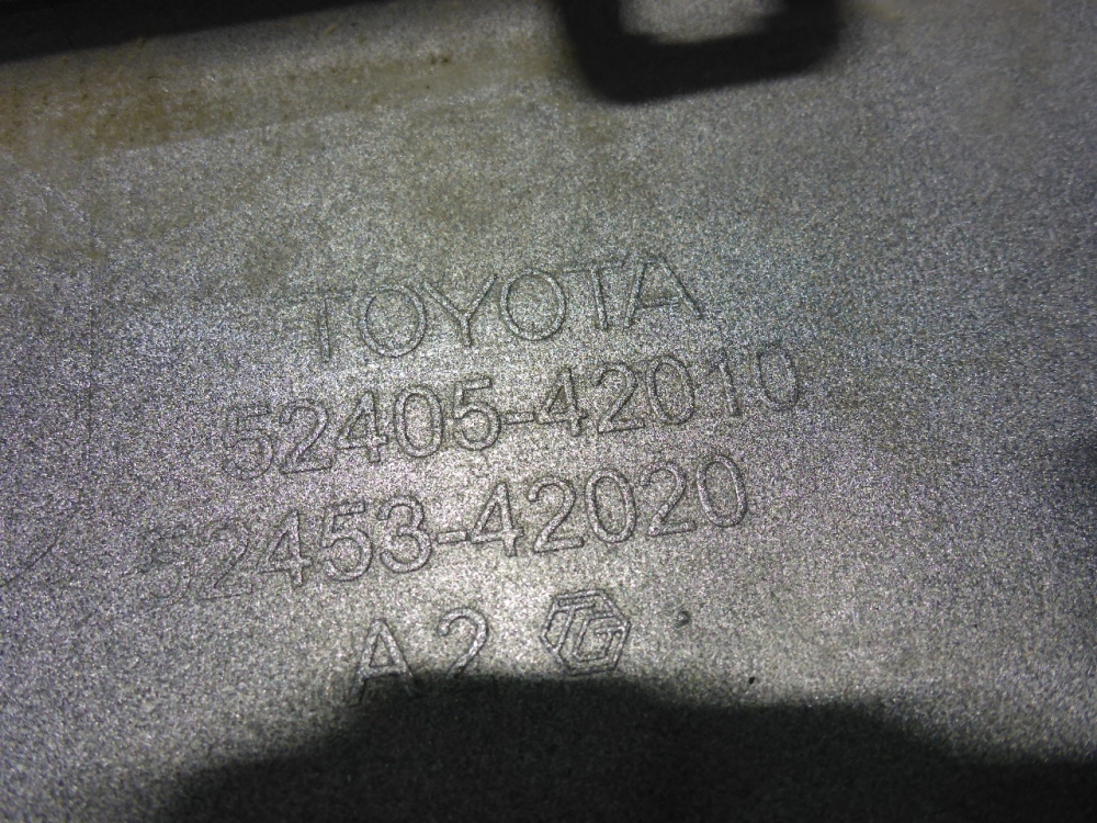 Накладка заднего бампера