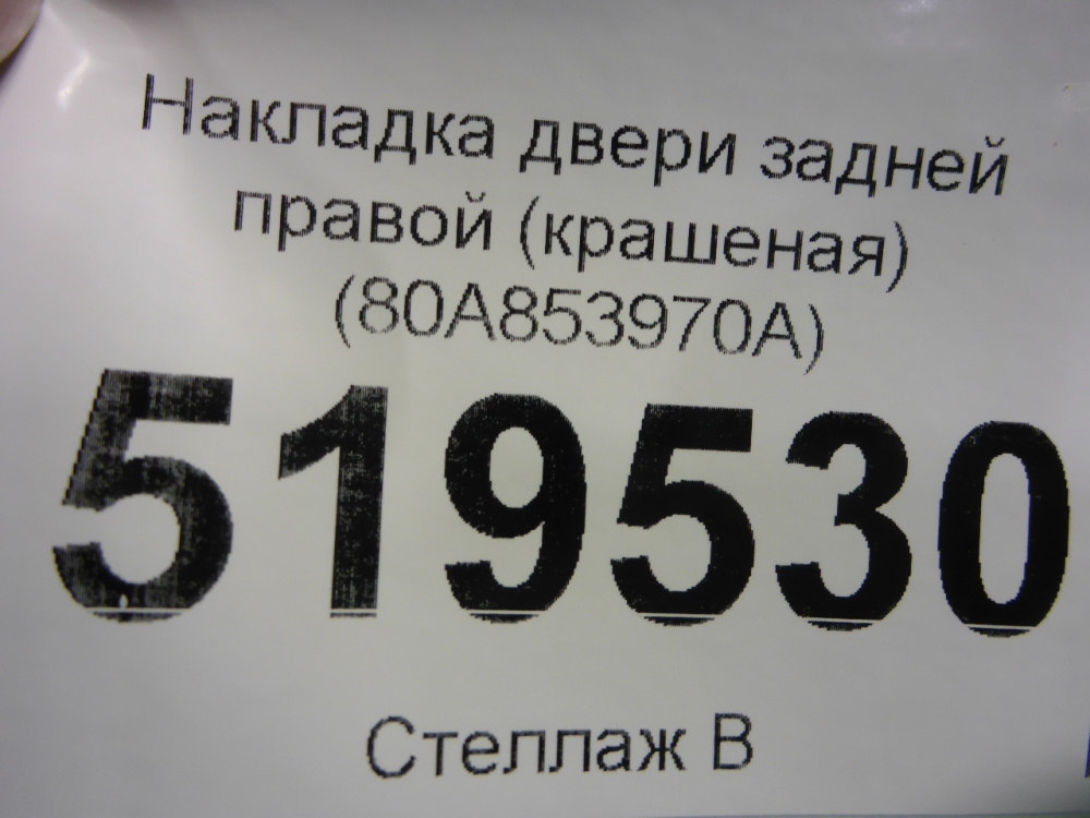 Накладка двери задней правой