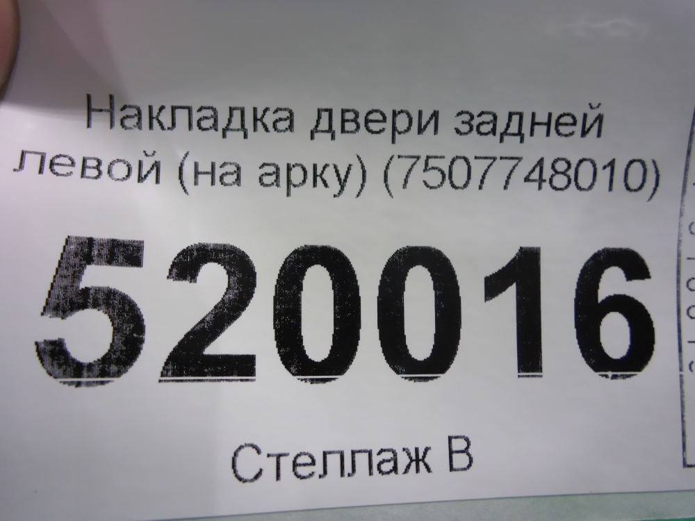 Накладка двери задней правой