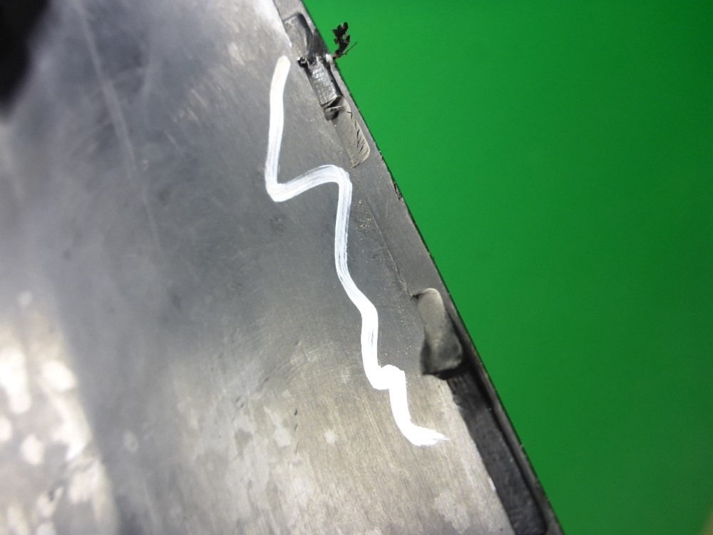 Накладка заднего бампера