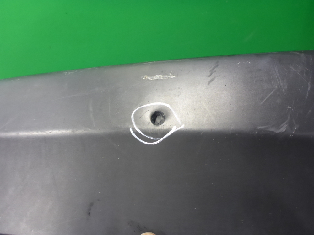 Накладка заднего бампера