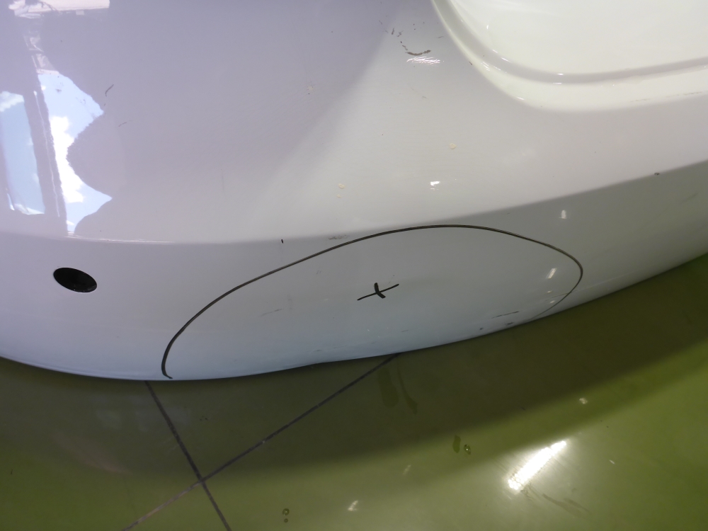 Бампер задний