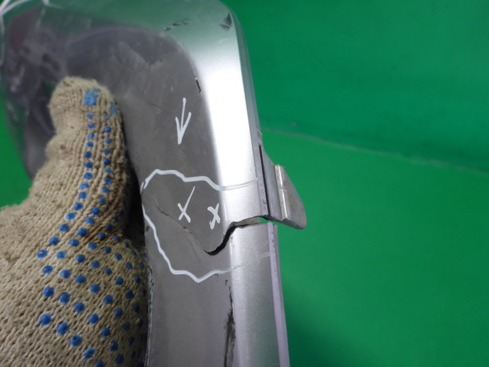 Накладка заднего бампера