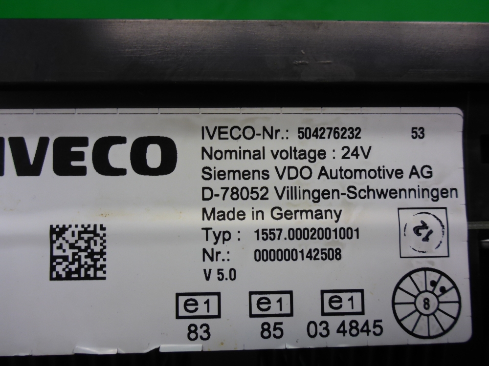 Панель приборов