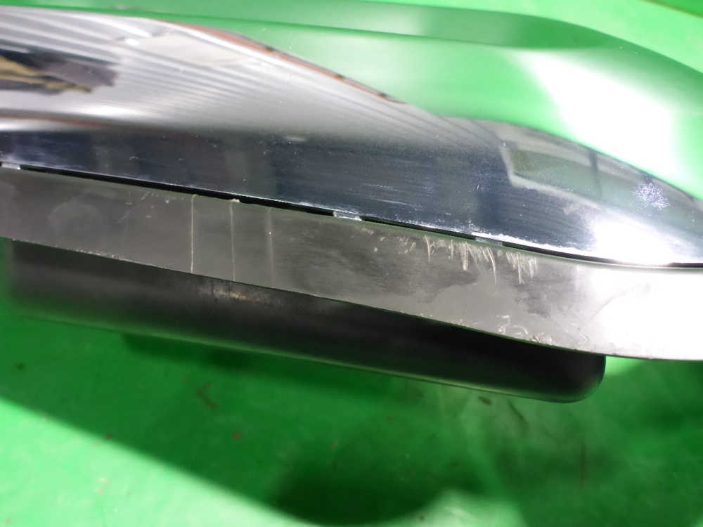 Накладка заднего бампера правая