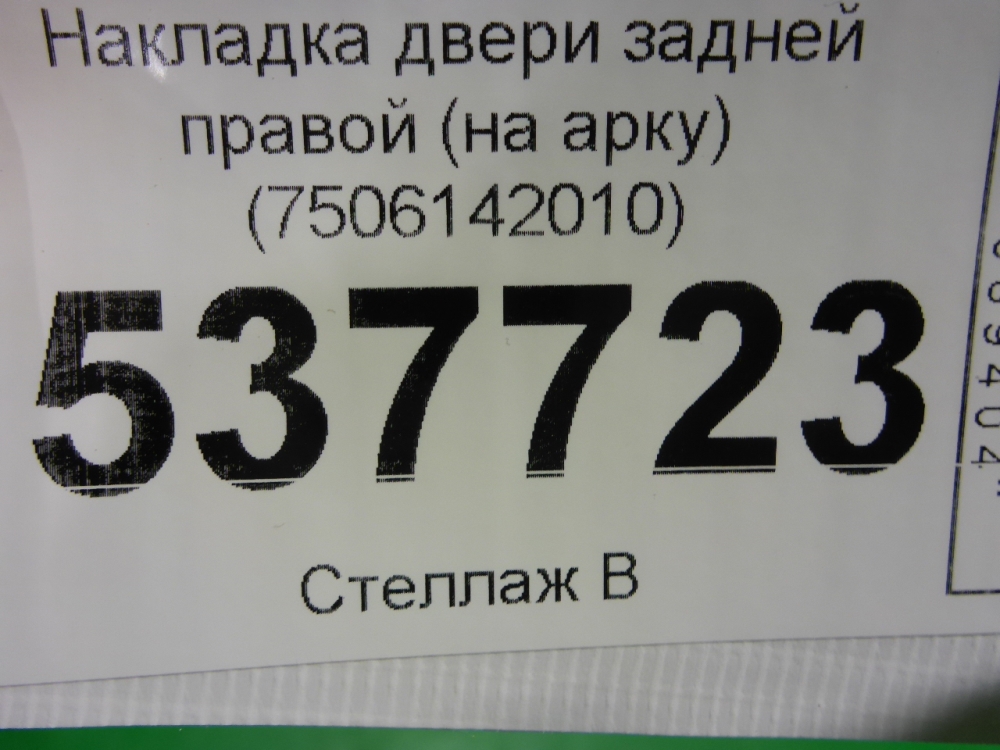 Накладка двери задней правой
