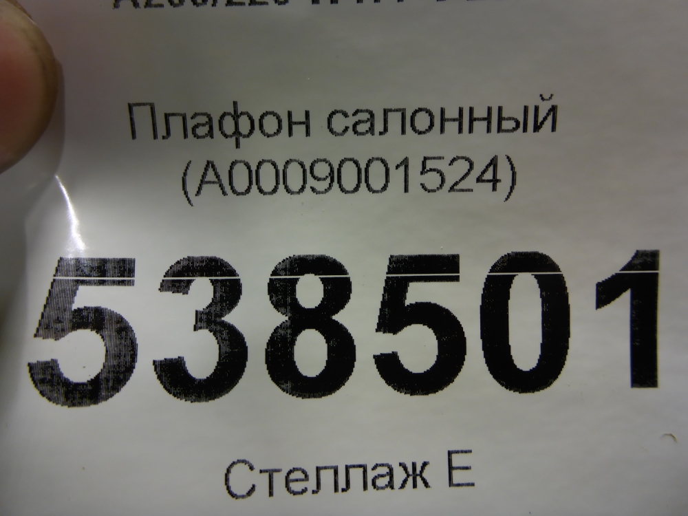 Плафон салонный