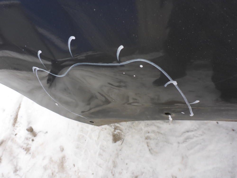 Крыло заднее правое