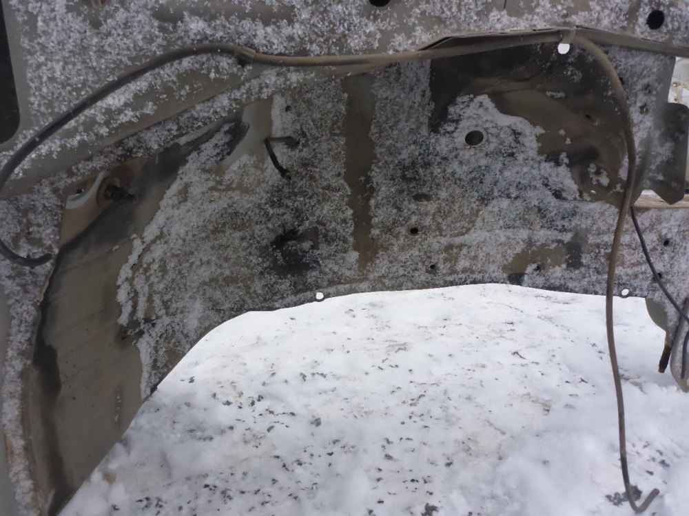 Лонжерон передний правый