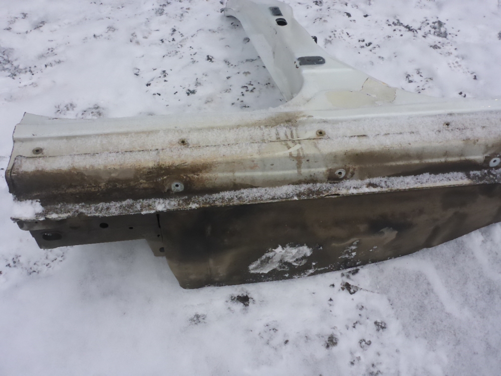 Порог со стойкой правый