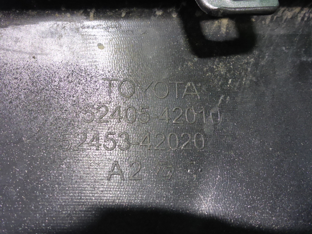 Накладка заднего бампера