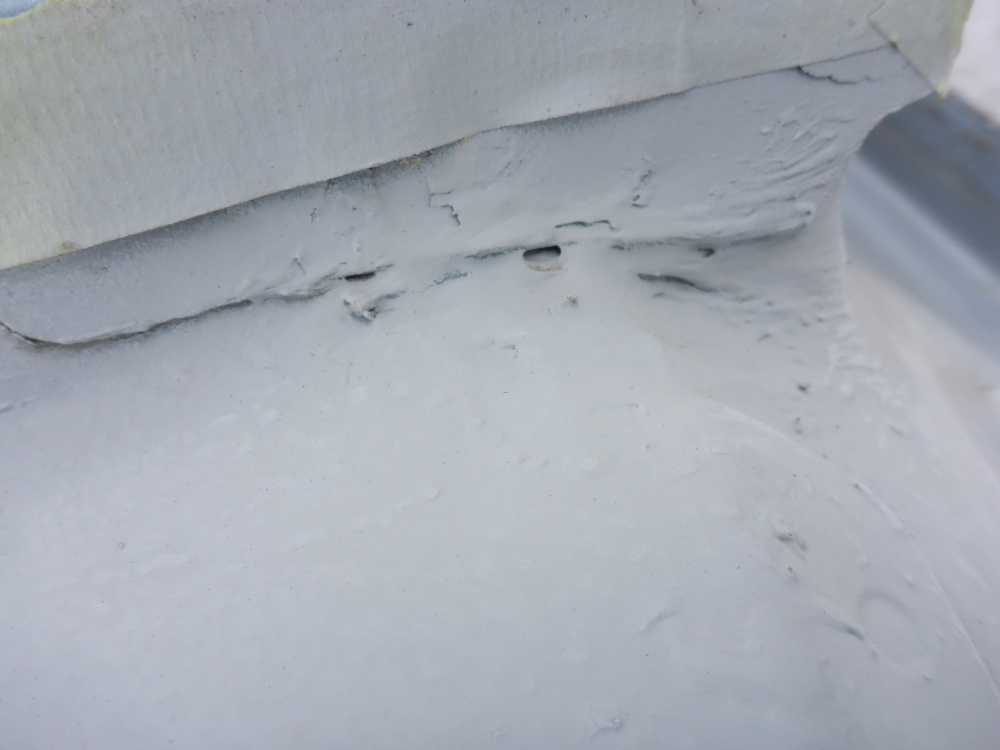 Крыло заднее левое