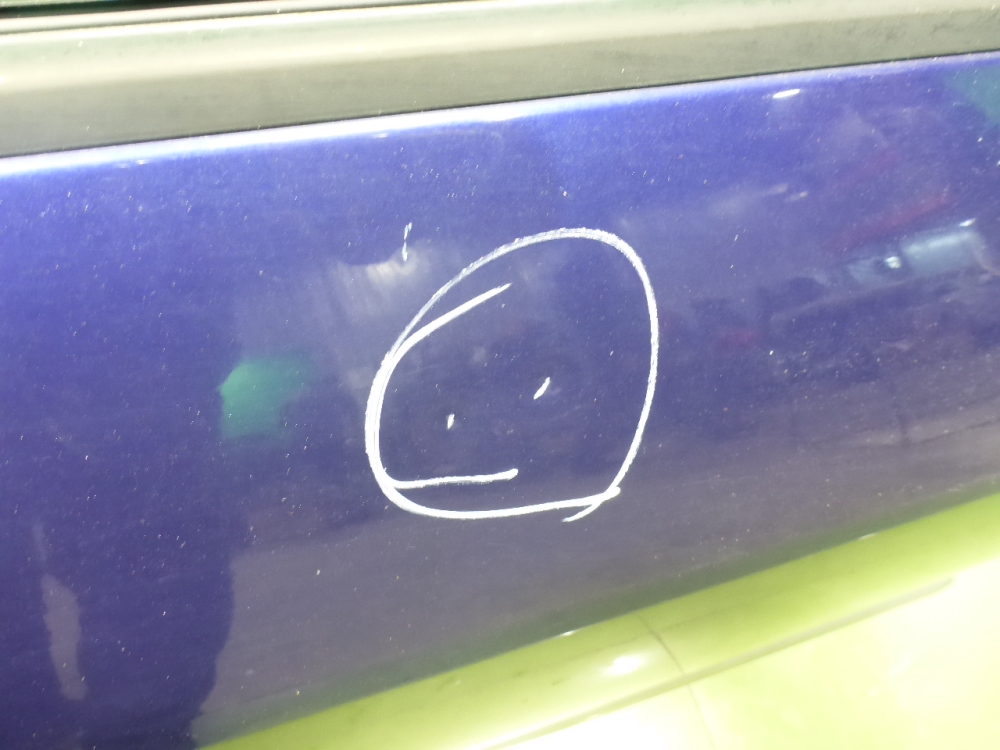 Дверь задняя правая