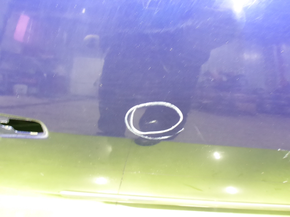 Дверь задняя правая