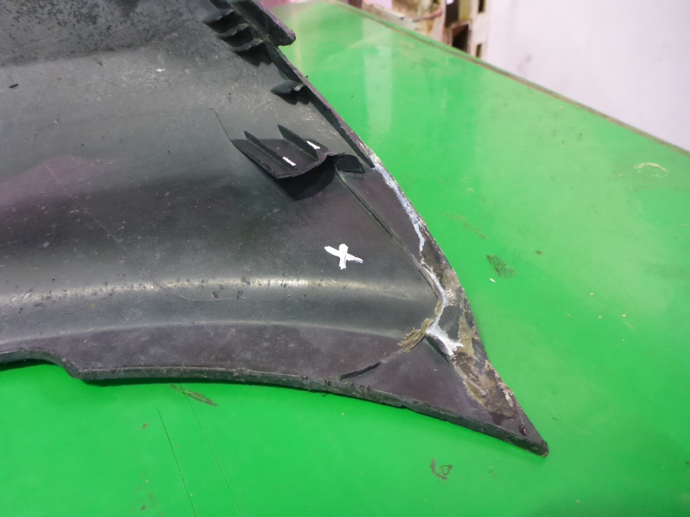 Юбка задняя