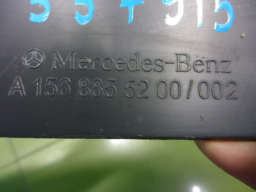 Накладка переднего бампера правая