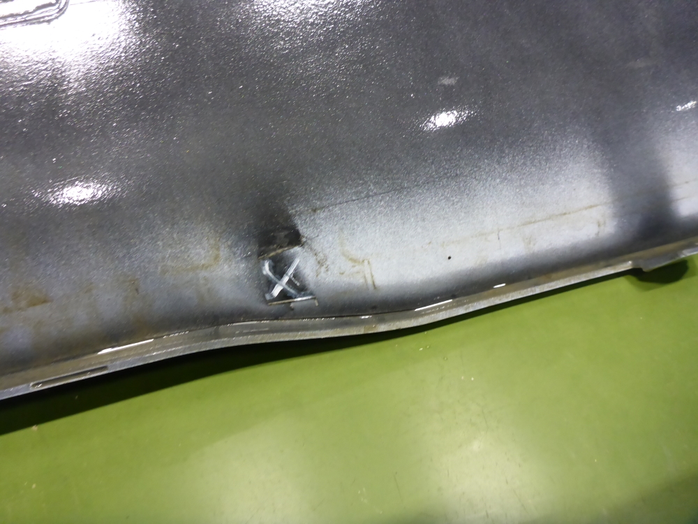 Бампер задний