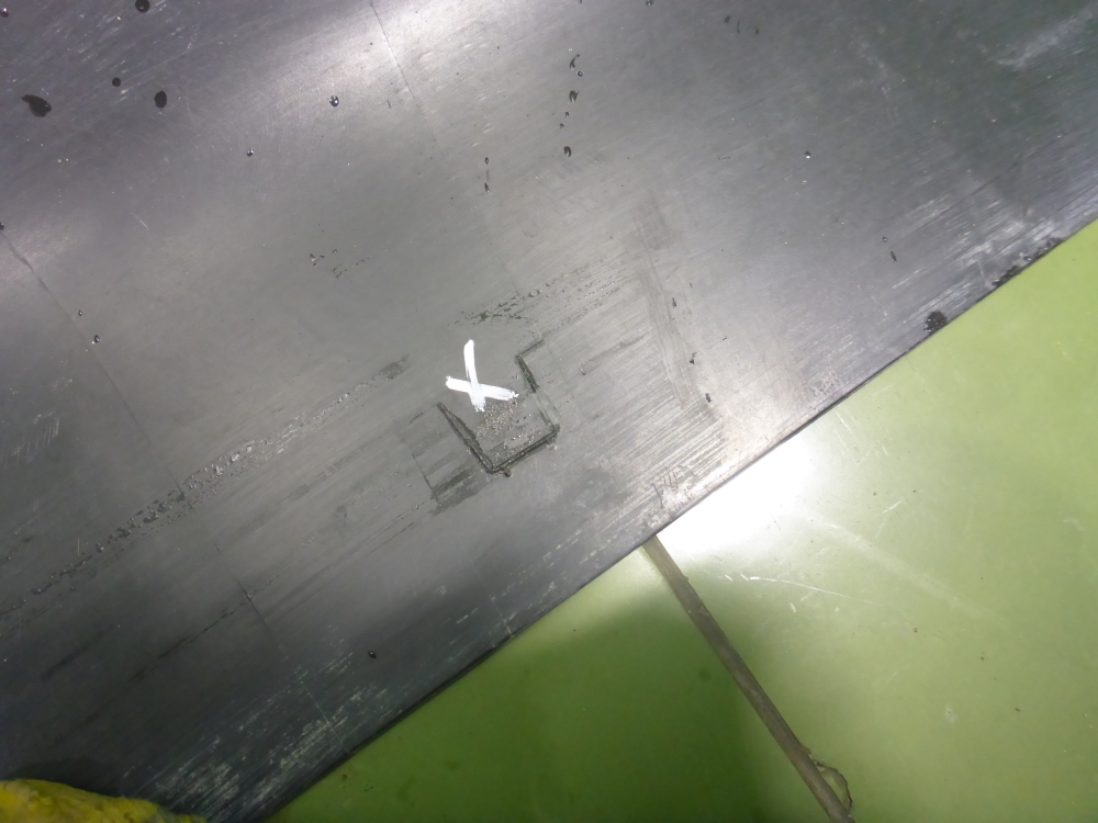 Накладка заднего бампера