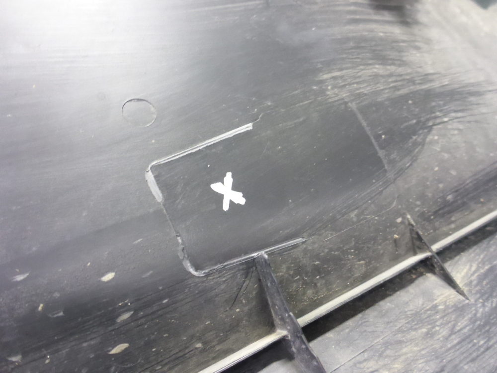 Накладка двери задней левой