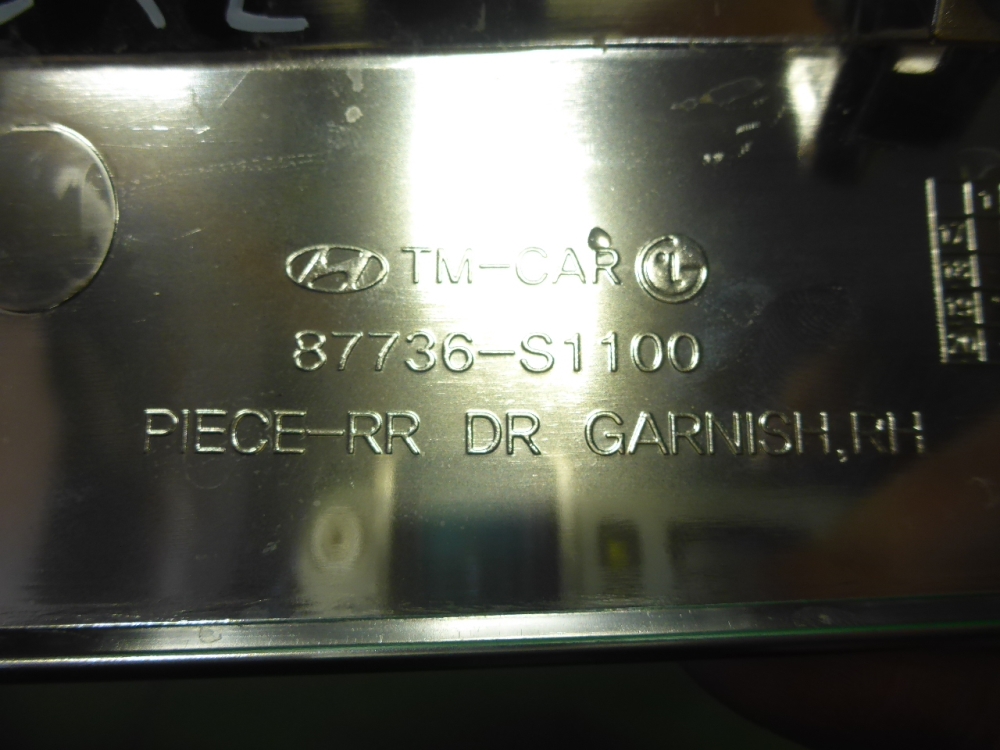 Накладка двери задней правой