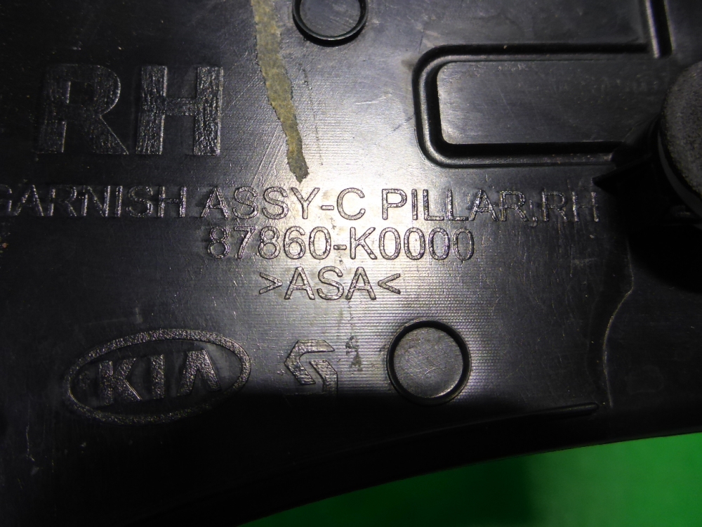 Накладка заднего крыла правого