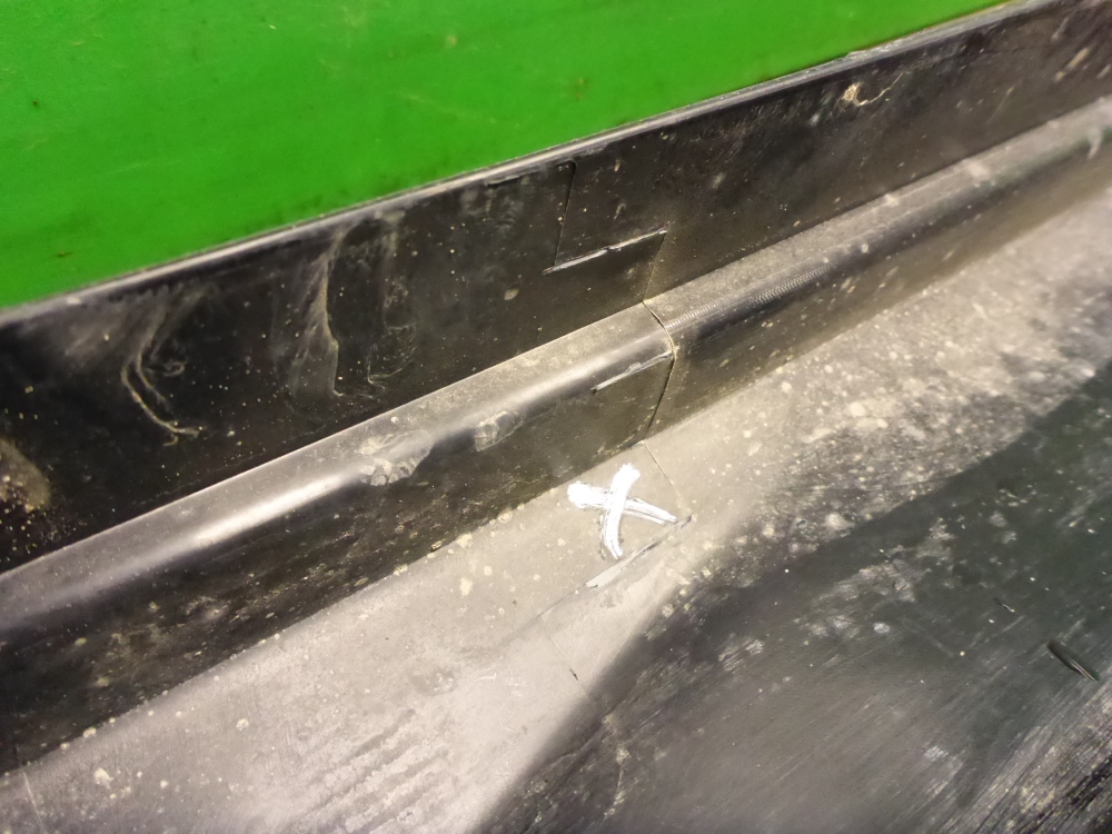 Накладка на порог (наружная)