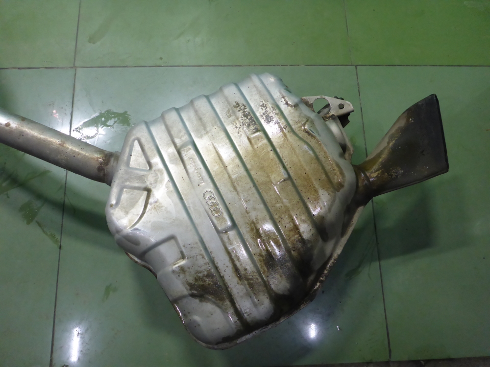 Глушитель основной / задняя часть