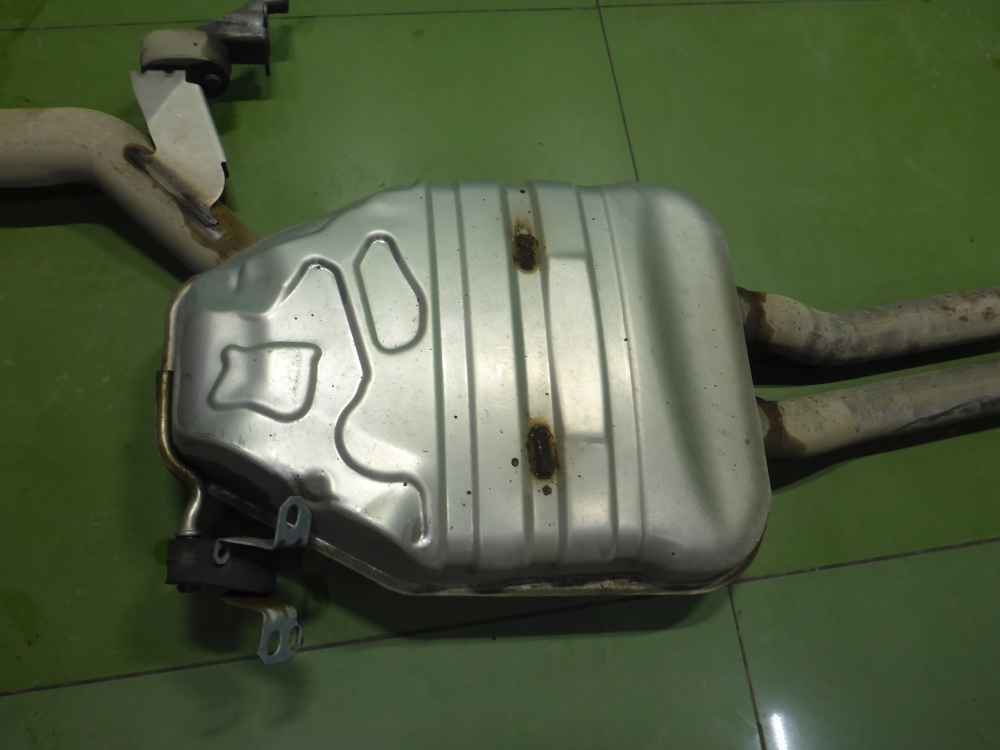 Глушитель основной / задняя часть