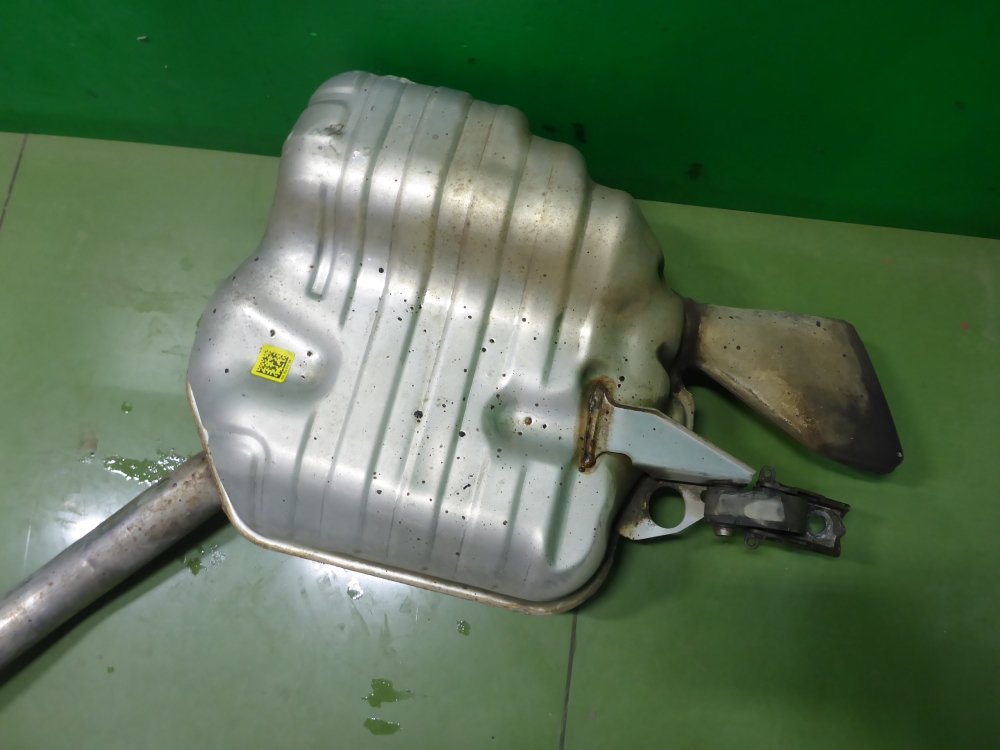 Глушитель основной / задняя часть