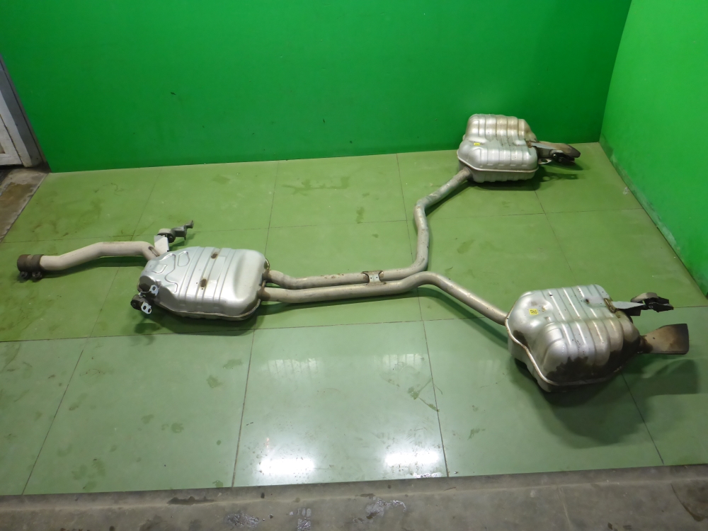 Глушитель основной / задняя часть