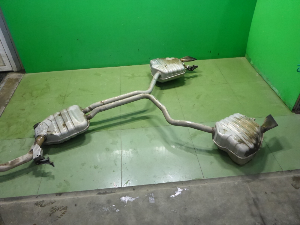 Глушитель основной / задняя часть