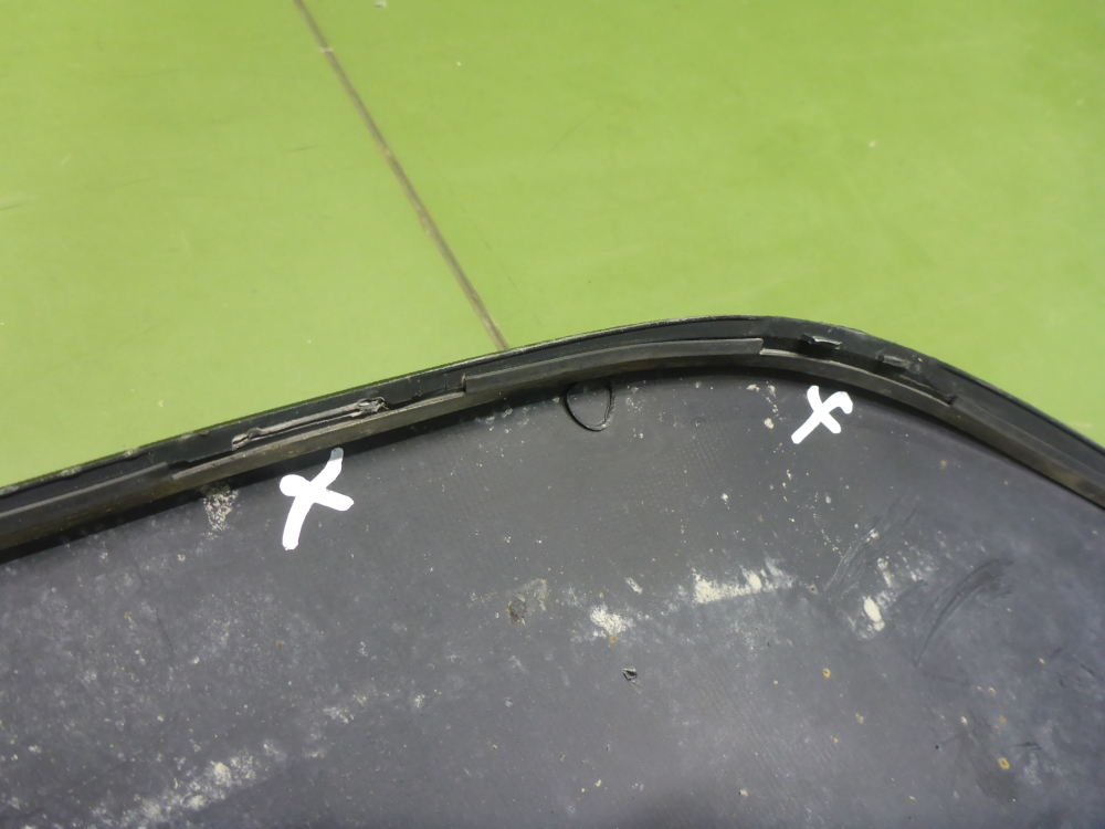 Накладка заднего бампера