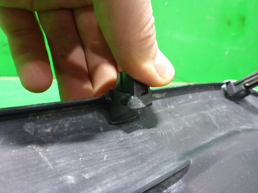 Накладка заднего бампера