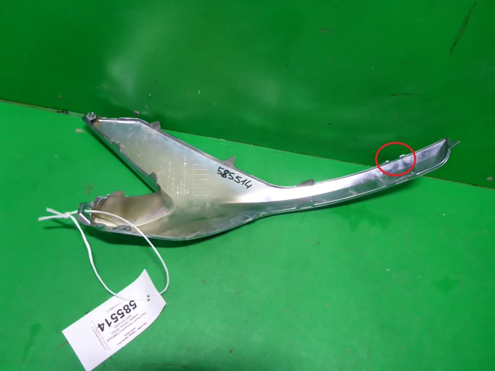 Накладка переднего бампера правая