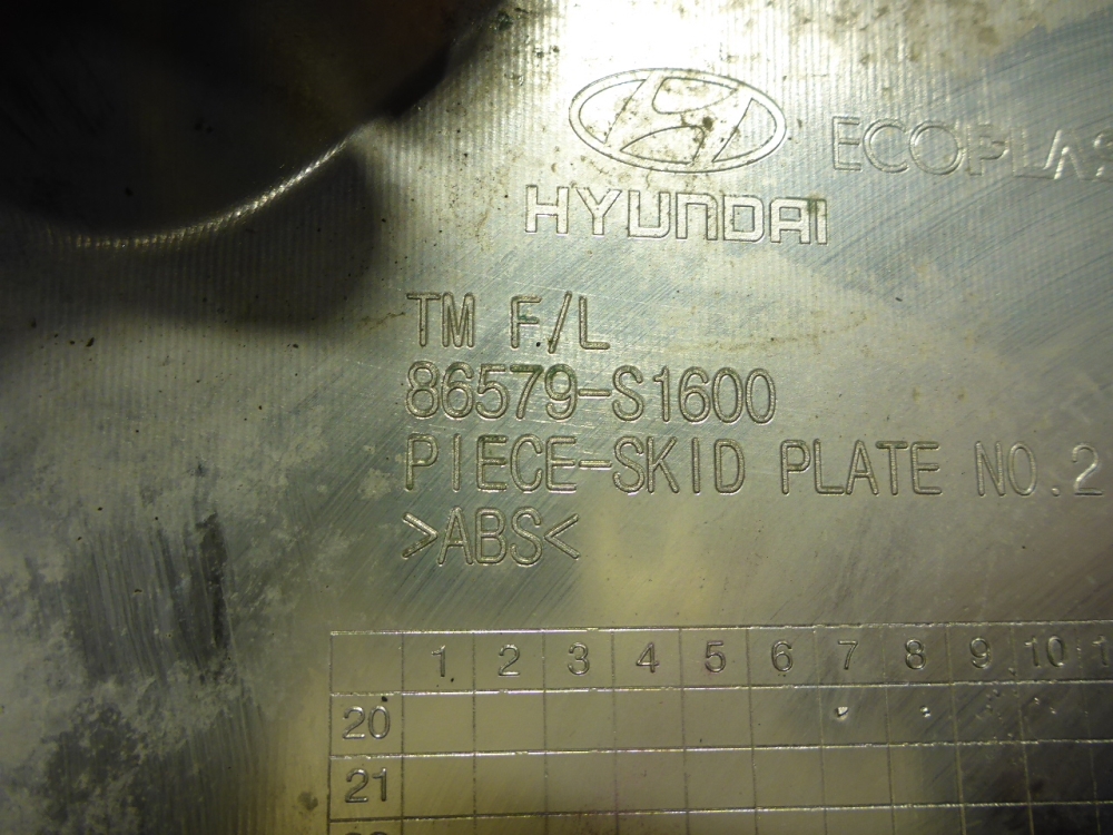 Накладка переднего бампера правая