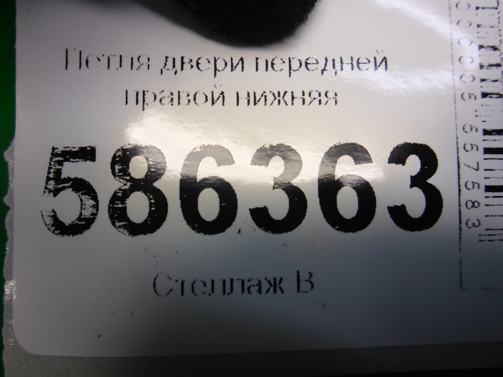 Петля двери передней правой нижняя